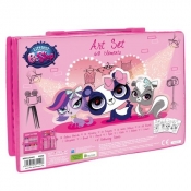 Zestaw artystyczny 68 elementów Littlest Pet Shop (204403)