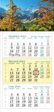 Kalendarz 2014 Szczyty - <br />