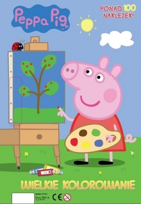 Peppa Pig Mega kolorowanka - Praca zbiorowa