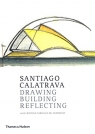 Santiago Calatrava Drawing, Building, Reflecting Cristina Carillo de Albornoz, Santiago Calatrava