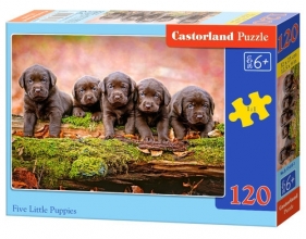 Puzzle 120: Five Little Puppies (B-13418)