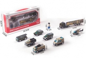 Zestaw aut metalowych