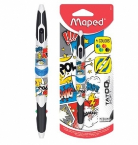 Długopis dwustronny Twin Tip 4 kolory tatoo MAPED
