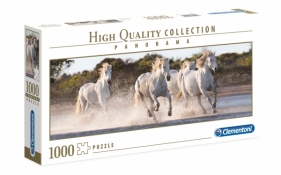 Puzzle 1000 High Quality Collection: Panorama Running Horses (39441)