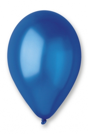 Balony metal 10" granatowe