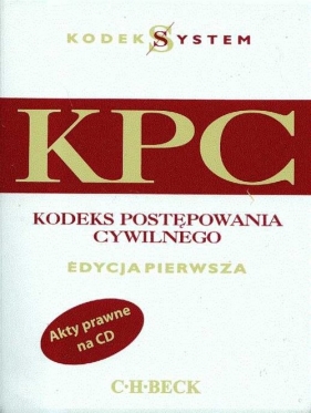 Kodeks postępowania cywilnego + CD - Jędrejek Grzegorz