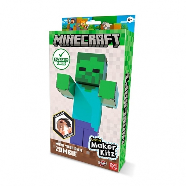 Minecraft zbuduj figurkę Zombie