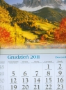 Kalendarz 2012 KT01 Dolomity trójdzielny
