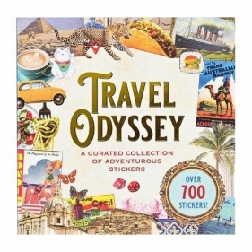 Książka z naklejkami - Travel Odyssey
