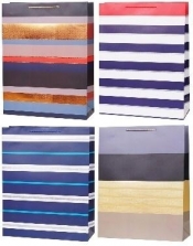 Torebka ozdobna 41x53x15cm szerokie dno mix