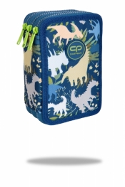 Coolpack, piórnik potrójny z wyposażeniem Jumper 3 - Dino Park (E67533)