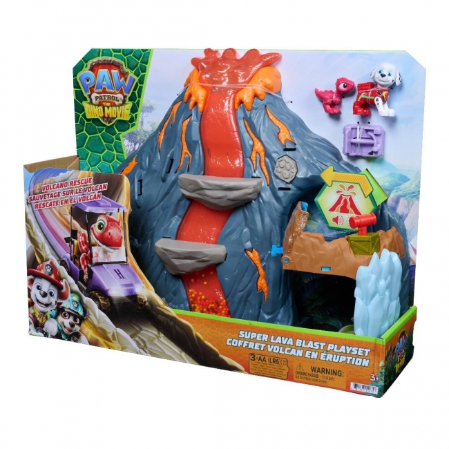 <img src='https://webimage.pl/pics/419/0/d0681147120419.jpg' style='height:440px' /> Psi Patrol: Film Dino - Wybuchający Wulkan