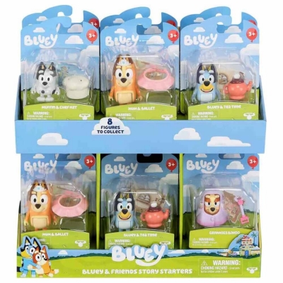 Figurka Bluey Piesek z akcesoriami 1szt.mix BLU18041
