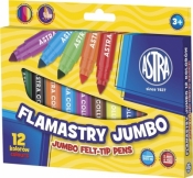 Flamastry Jumbo Astra, 12 kolorów (314110001)