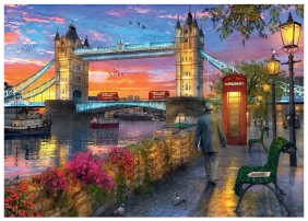 Ravensburger, Puzzle 1000: Zachód nad Tower Bridge (12000041)