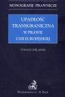 Upadłość transgraniczna w prawie Unii Europejskiej