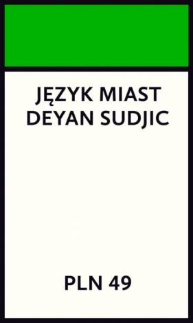 Język miast - Sudjic Deyan