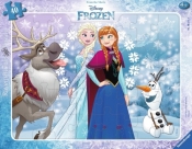 Puzzle ramkowe 40: Kraina Lodu, Anna i Elsa (061419)
