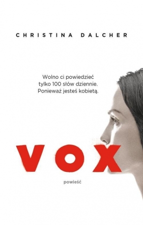 Vox (Uszkodzona okładka) - Christina Dalcher