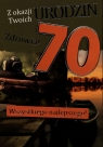 Karnet 70 Urodziny B6 mix wzorów GM-361