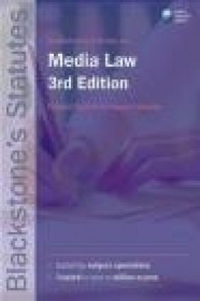 Blackstone's Statutes on Media Law 3e R Caddell