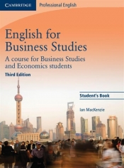 English for Business Studies Student's Book - MacKenzie Ian