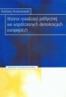 Wzorce rywalizacji politycznej we współczesnych demokracjach europejskich