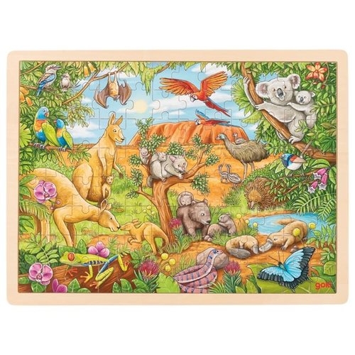 Goki, Puzzle 96: Australijskie zwierzęta (GOKI-57441)