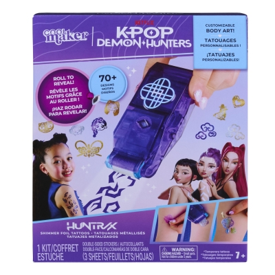 Cool Maker Studio Błyszczących Tatuaży K-Pop Demon Hunters 6077609