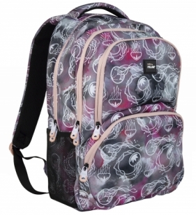 Plecak duży Milan 25l Sea Flow różowy (624604SF)