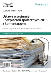 Ustawa o systemie ubezpieczeń społecznych 2015 z komentarzem