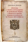 Zwyczaj i prawo zwyczajowe w w doktrynie prawa i praktyce sądów miejskich Kowalski Grzegorz M.