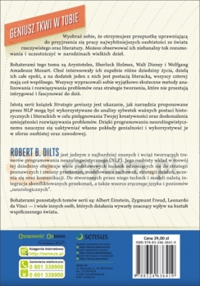 Strategie geniuszy Myśl jak Arystoteles, Mozart, Disney i Sherlock Holmes - Dilts Robert B.