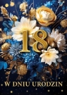 Karnet B6 3D Urodziny 18