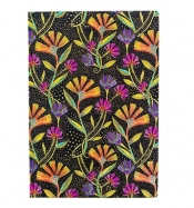Notatnik w kropki Paperblanks Wild Flowers Flexi Midi