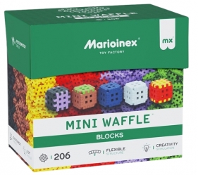 Mini Waffle - Blocks, 206 elementów