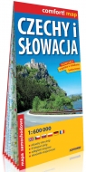 Czechy i Słowacja laminowana mapa samochodowa 1:600 000