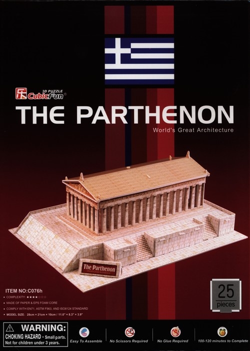 Puzzle 3D: Świątynia - Parthenon (C076H)