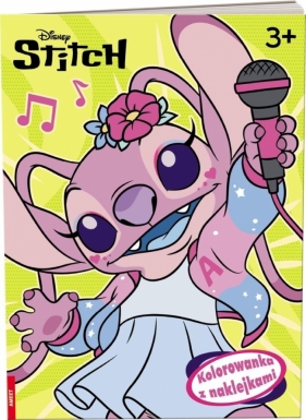 Disney Stitch. Kolorowanka z naklejkami - Opracowanie zbiorowe