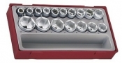 Zestaw nasadek 1/2" 6-kątne TENGTOOLS TT1217-6