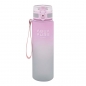 Astra, Bidon Aqua Pure 600 ml - pink/grey