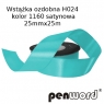 Wstążka satynowa niebieska H024 kol.1160 25mmx25m