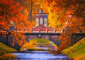 Bluebird Puzzle 1500: Rosja, Park Puszkina (70442)