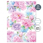 Zeszyt A4 32k.w linie Peonie 90g