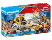 Playmobil City Action: Plac budowy z wywrotką (70742)