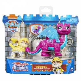 Figurki Psi Patrol Odważni Rycerze Rubble + Smok (6063149/20135265)
