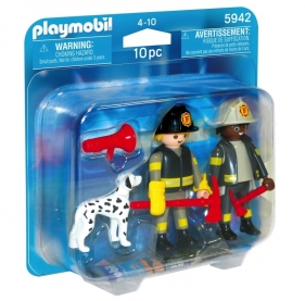 Playmobil DuoPack: Strażacy z psem (5942) Wiek: 4+