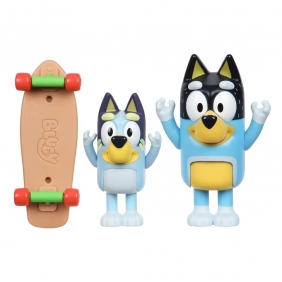 Bluey - Figurki Jazda na deskorolce, 2 szt.