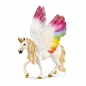Schleich Bayala, Skrzydlaty, tęczowy jednorożec (SLH70576)