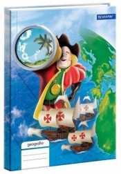 Brulion A5 Geografia w kratkę 80 stron (602142)